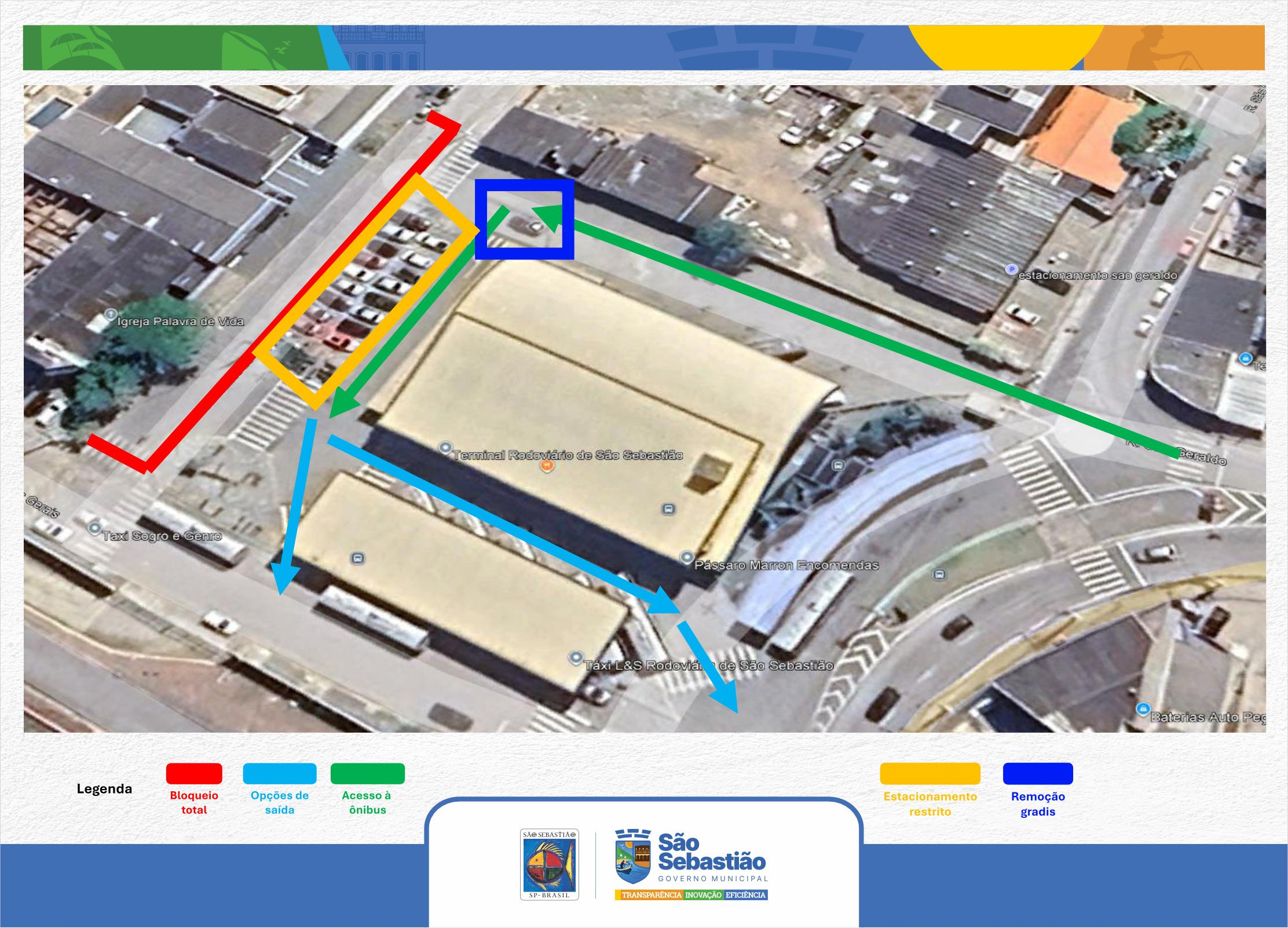 SÃO SEBASTIÃO: CENTRO TERÁ RUAS INTERDITADAS